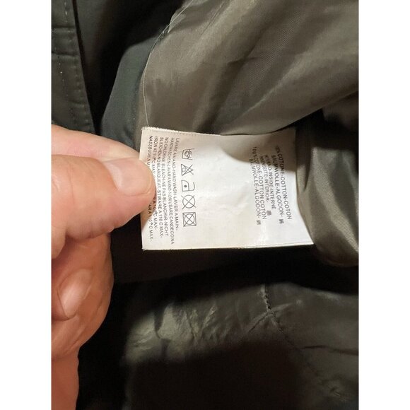 Dsquared2 Jacket Men's XL Green Pocketed Insulated Long Sleeve READ - Picture 7 of 15